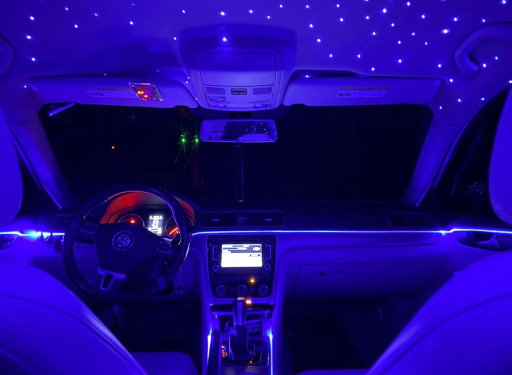 Car Ambient LED Interior Lighting Kit (App Control)