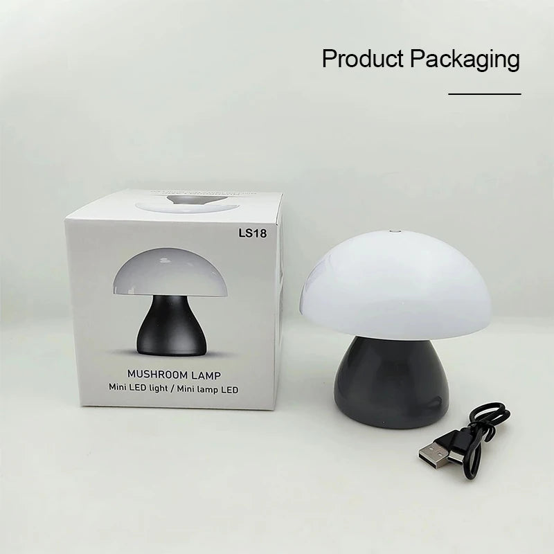 Mushroom LED Touch Lamp